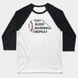 Eat Sleep Baseball Repeat Baseball T-Shirt